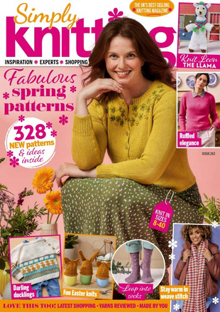 Picture for article Simply Knitting Magazine Issue 262